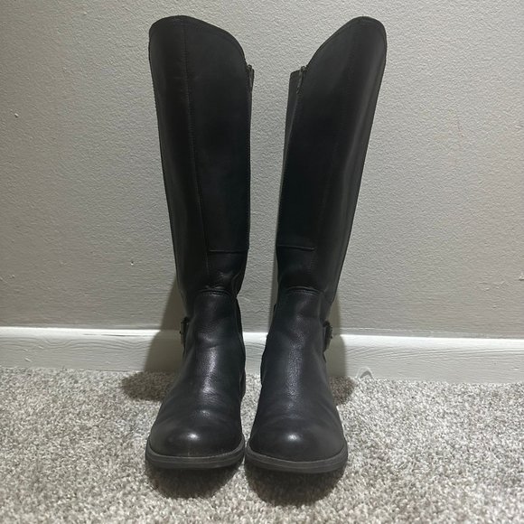 Timberland Women's Genuine leather boots timberland riding boots women Size 7 - Picture 3 of 9